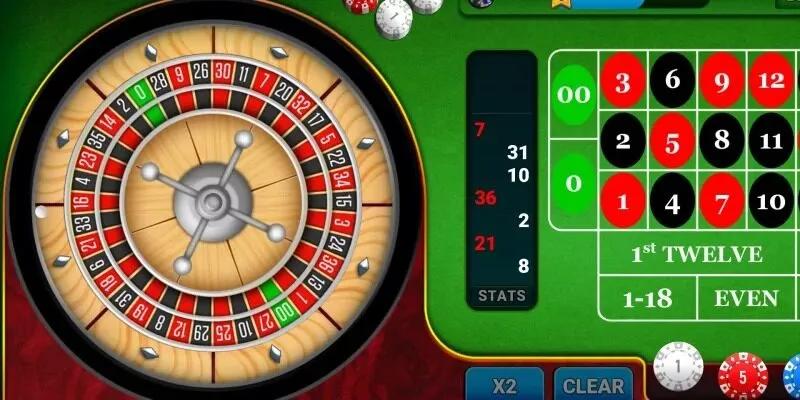 Thao tác đặt cược Roulette Go88